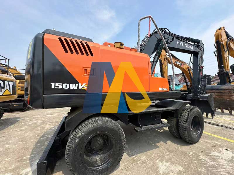 Used Small Excavator Hyundai 150WVS-1