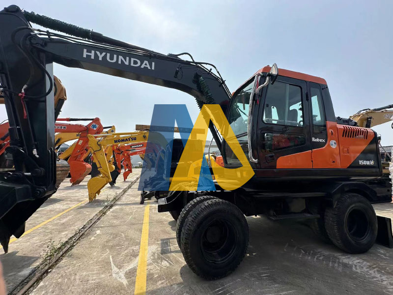 Used Small Excavator Hyundai 150WVS-2